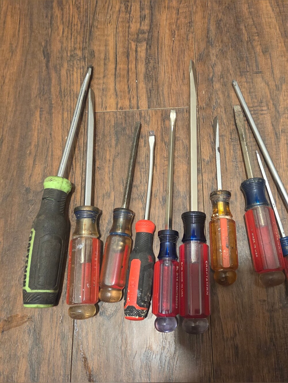 Vintage Lot Of Craftsman screwdrivers
